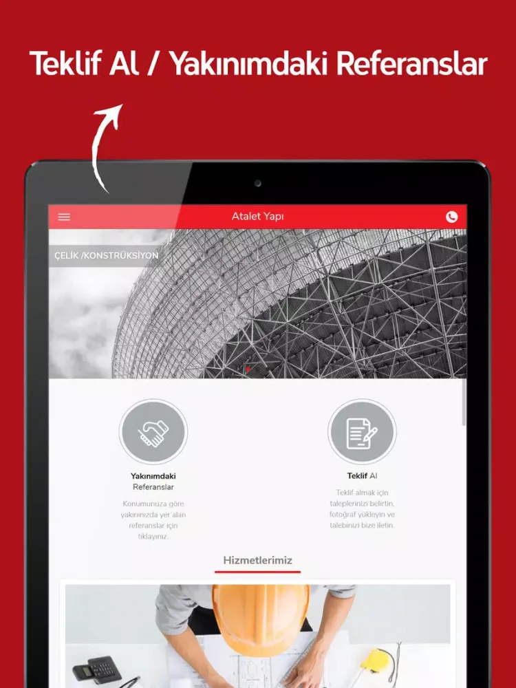Скриншоты Atalet Yapı iPad 