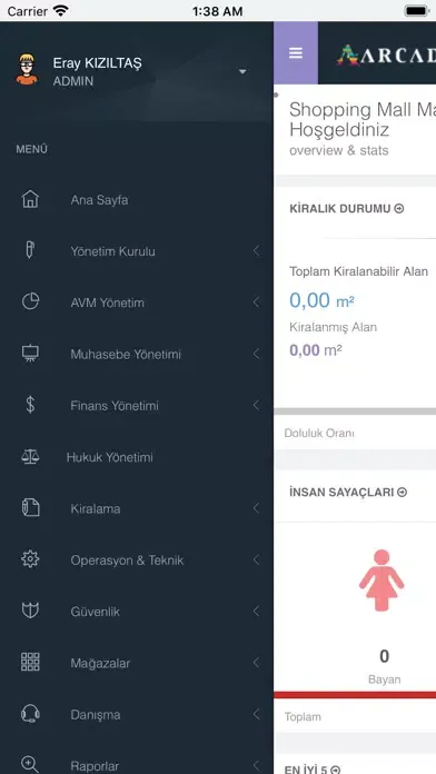 Tangkapan layar Arcadium SMMS