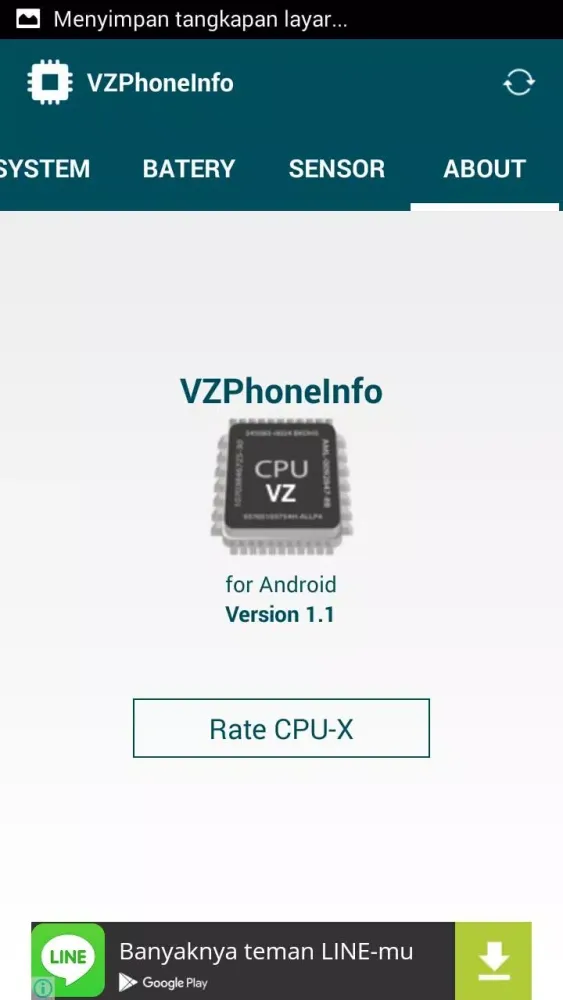 VZ Phone Info स्क्रीनशॉट