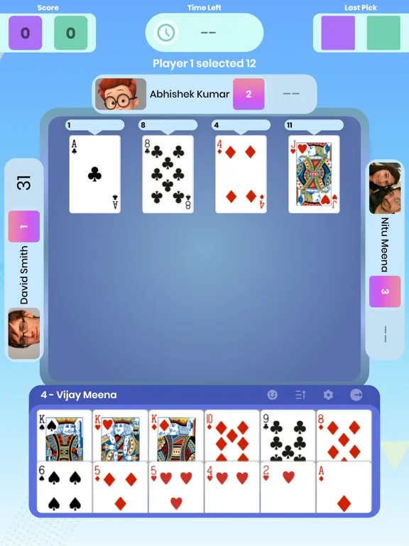 Tangkapan layar Seep (Sweep) iPad 