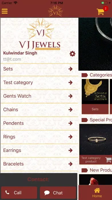 Zrzuty ekranu VJ Jewels