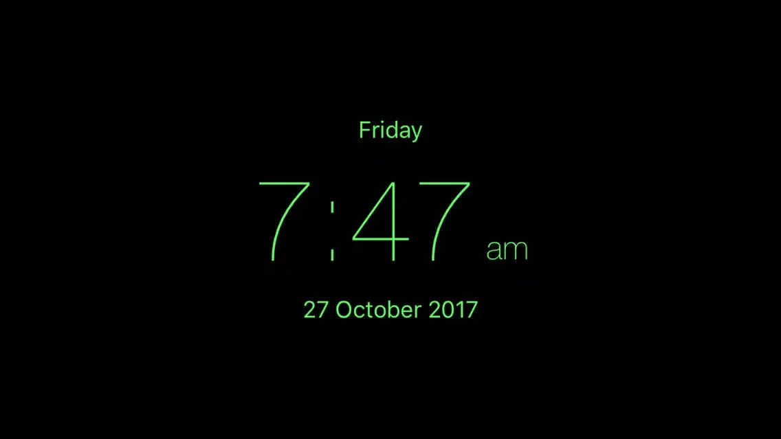 Tangkapan layar myClock
