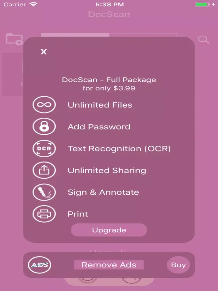 Скриншоты DocScan - Scan OCR for Docs iPad 