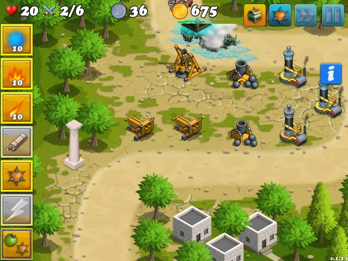 Tower Defense: Defense of Greece iPad  Screenshots