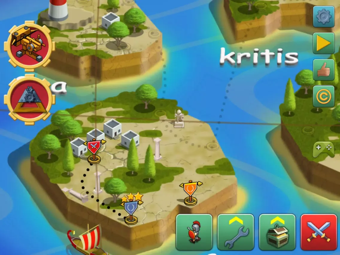 Tower Defense: Defense of Greece iPad  Screenshots