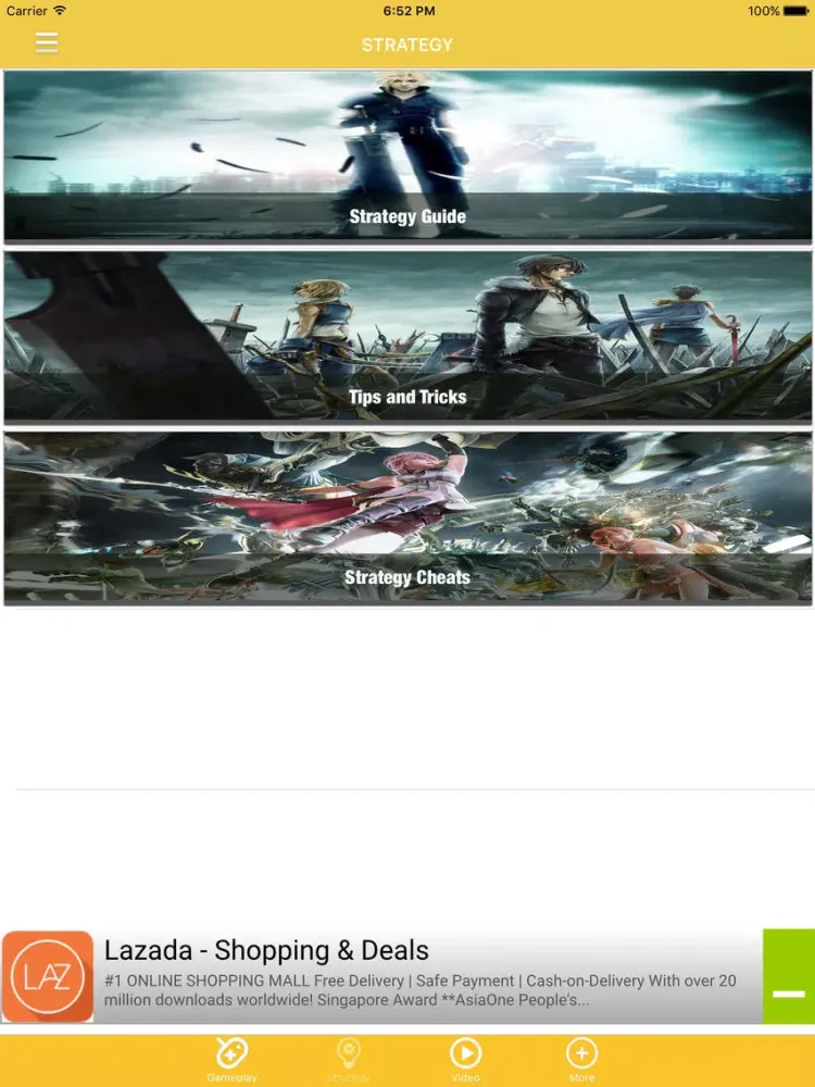 Guide for Final Fantasy iPad  Ekran Görüntüleri