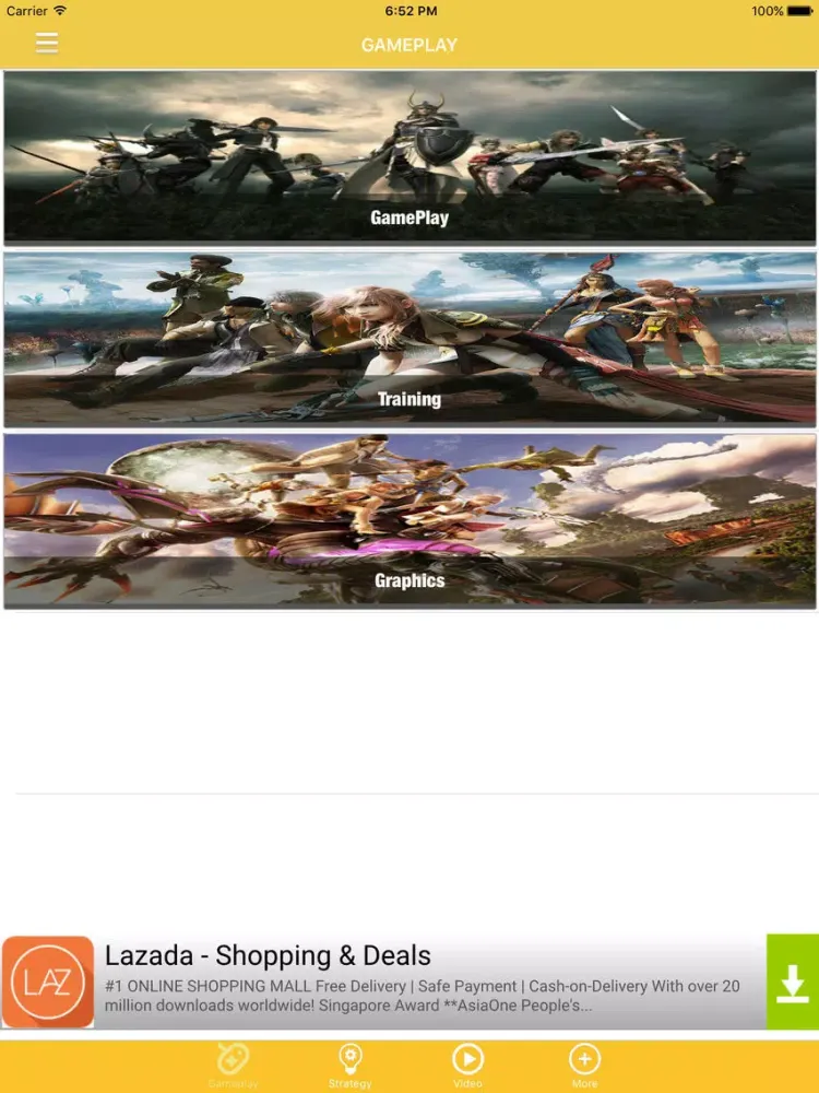 Guide for Final Fantasy iPad  Ekran Görüntüleri