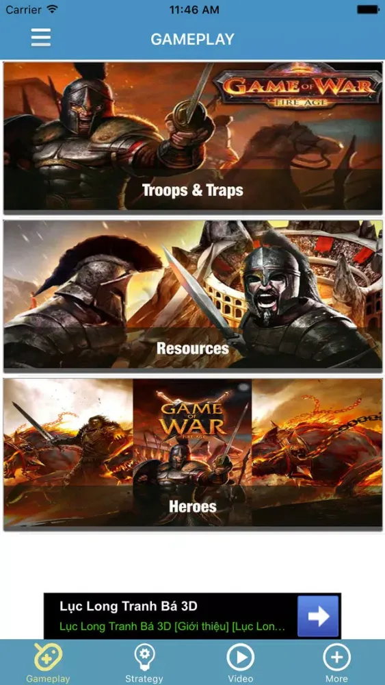 GameHack: Guide for Game of War - Fire Age Screenshots
