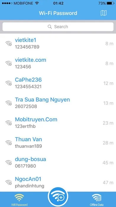 Wifi Password: Share free wifi passwords chua key Screenshots
