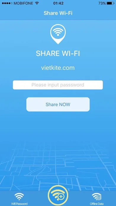 Wifi Password: Share free wifi passwords chua key Screenshots