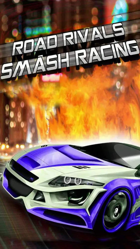 Captures d'écran de ``A Road Rivals Smash Traffic Riot Racing Game