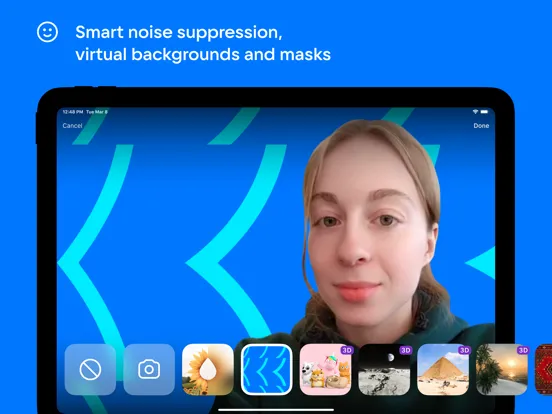 VK Calls: Online Video Calls iPad  スクリーンショット