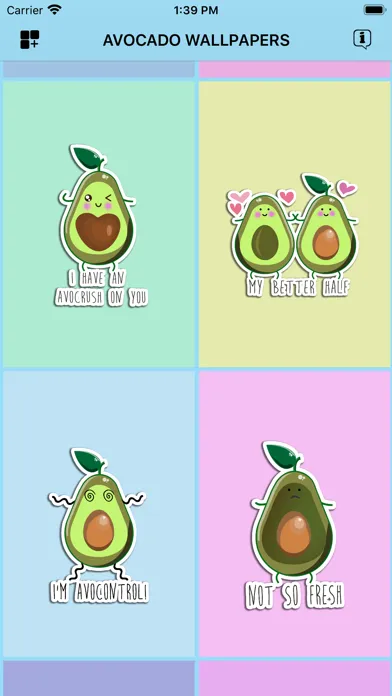 Avocado Wallpapers & Stickers Screenshots