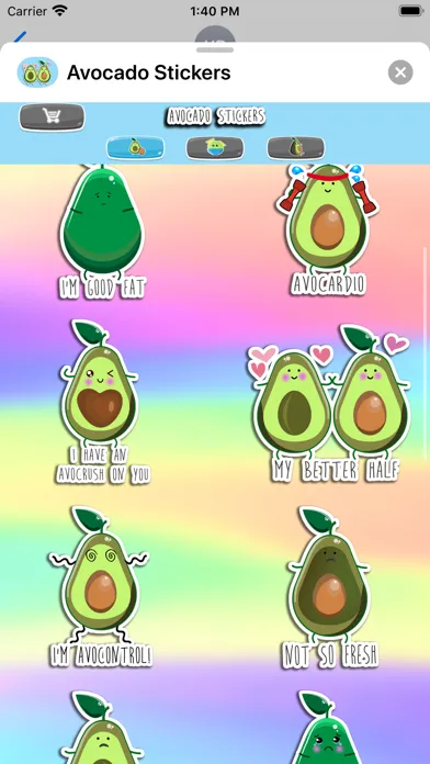 Avocado Wallpapers & Stickers Screenshots