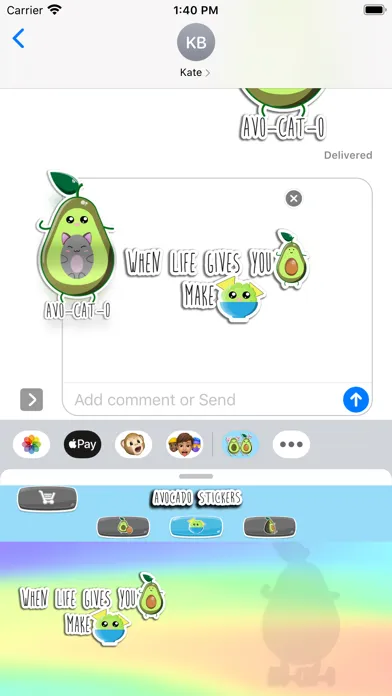 Avocado Wallpapers & Stickers Screenshots