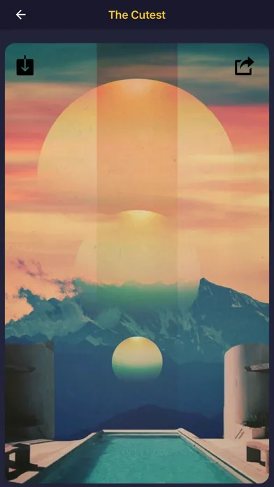 Tangkapan skrin Vaporwave Wallpapers