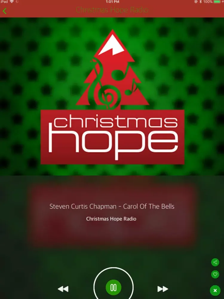 Xmas Music Radio iPad  سکرین شاٹس
