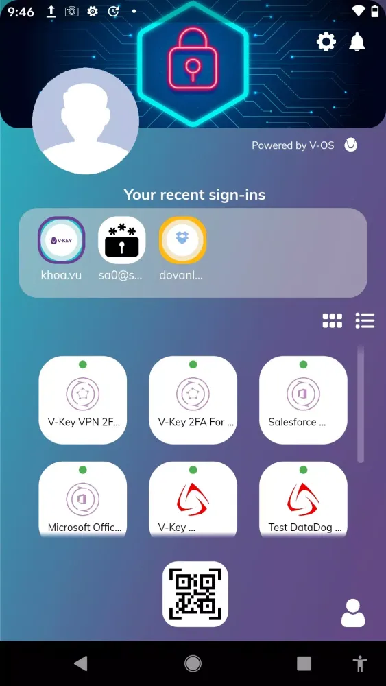 V-Key Smart Authenticator 스크린샷