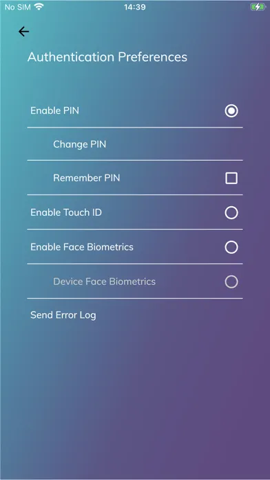 Captures d'écran de V-Key Smart Authenticator