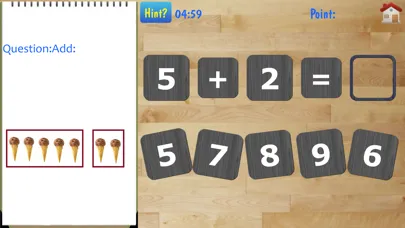 Captures d'écran de 1st Grade Math Test