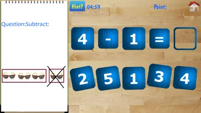 Captures d'écran de 1st Grade Math Test