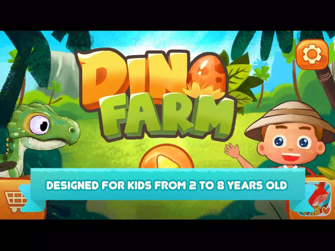 Dinosaur game for kids PRO iPad 应用截图