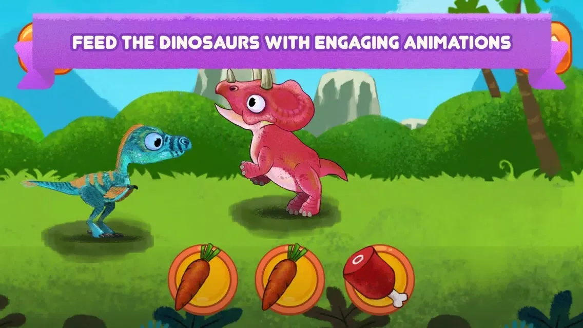Dinosaur game for kids PRO应用截图