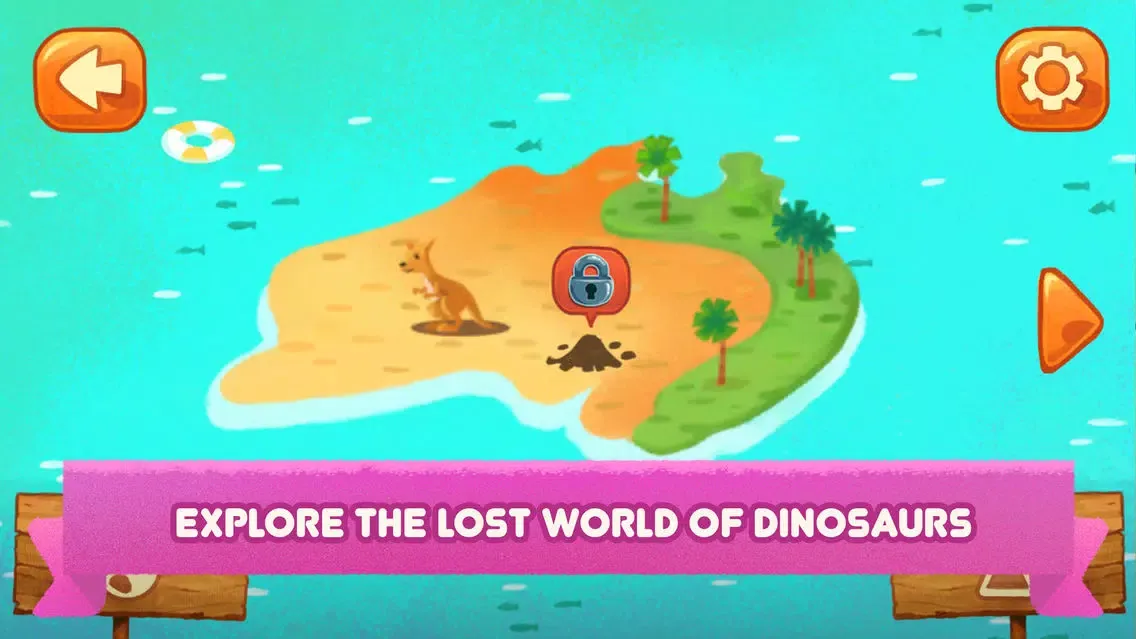 Dinosaur game for kids PRO应用截图