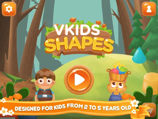Capturas de pantalla de Vkids Shapes & Colors Learning iPad 