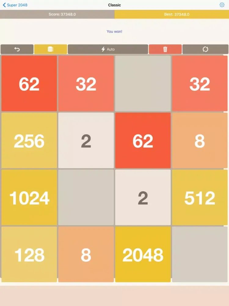 Super 2048 Plus iPad  Ekran Görüntüleri