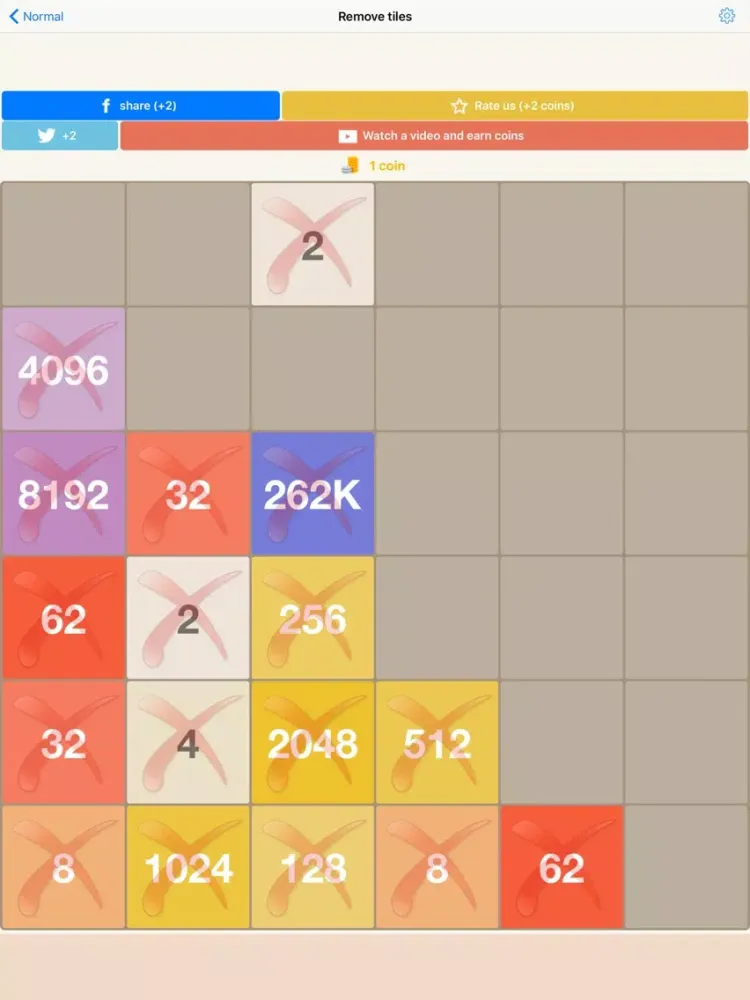 Super 2048 Plus iPad  Ekran Görüntüleri