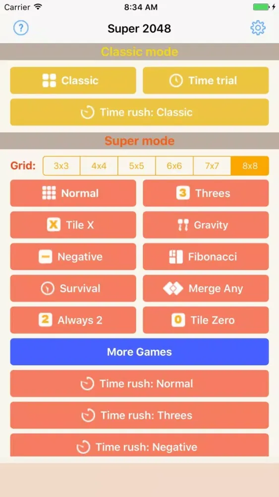Super 2048 Plus Ekran Görüntüleri
