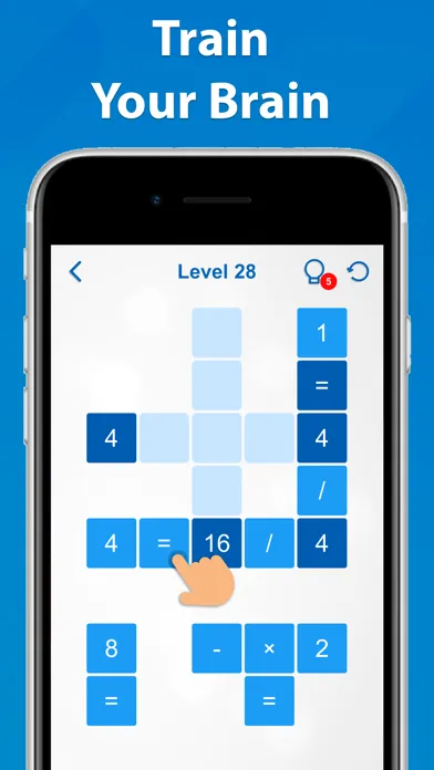 Tangkapan layar Math Cross - IQ Riddles
