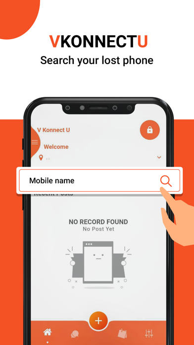 Tangkapan layar VKonnectU – Find and Reward