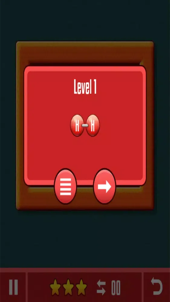 Tangkapan layar Extreme Atoms Puzzle
