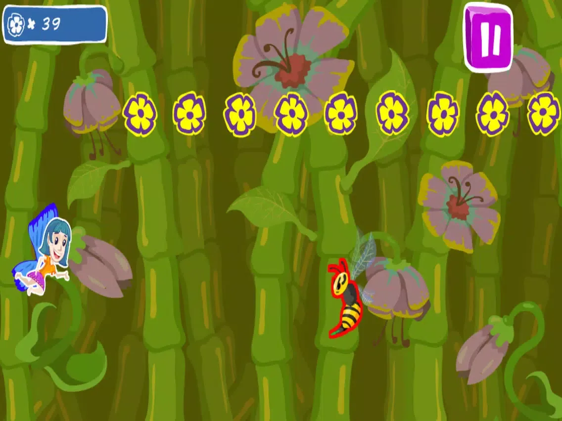 Fairy Princesses - Collect The Flowers iPad 應用截圖