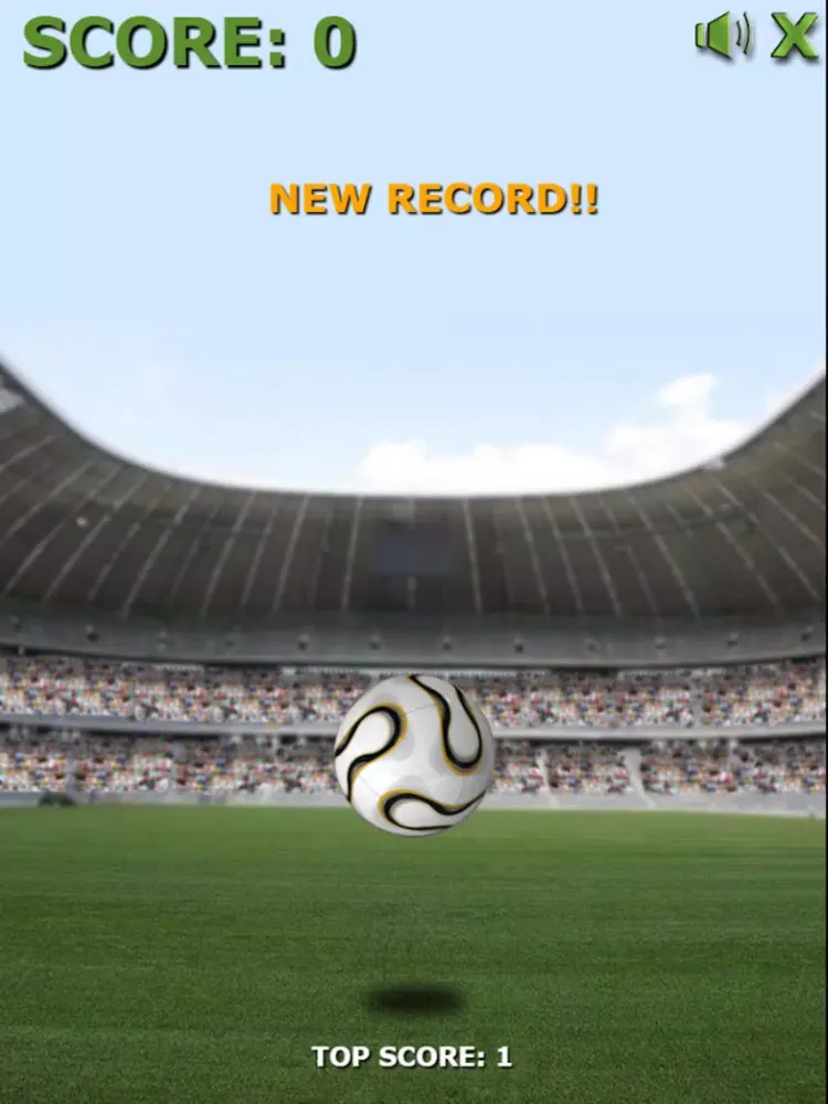 Football Skill Keep Ball In The Air iPad  স্ক্রিনশট