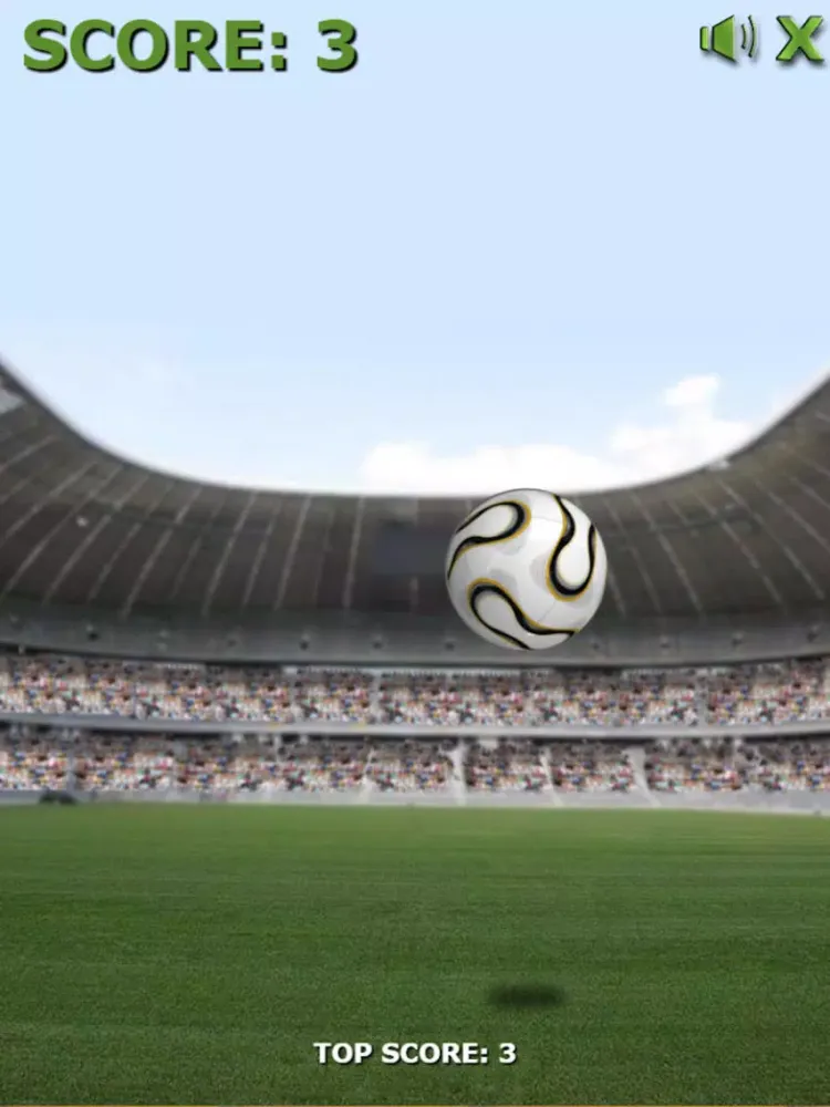 Football Skill Keep Ball In The Air iPad  স্ক্রিনশট