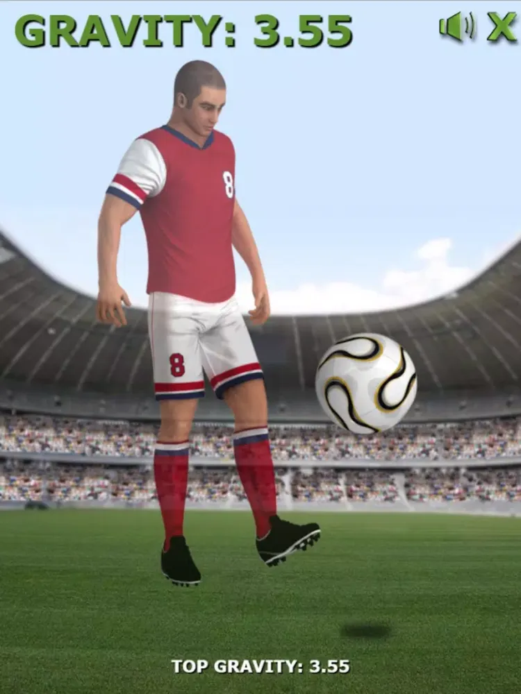 Football Skill Keep Ball In The Air iPad  স্ক্রিনশট
