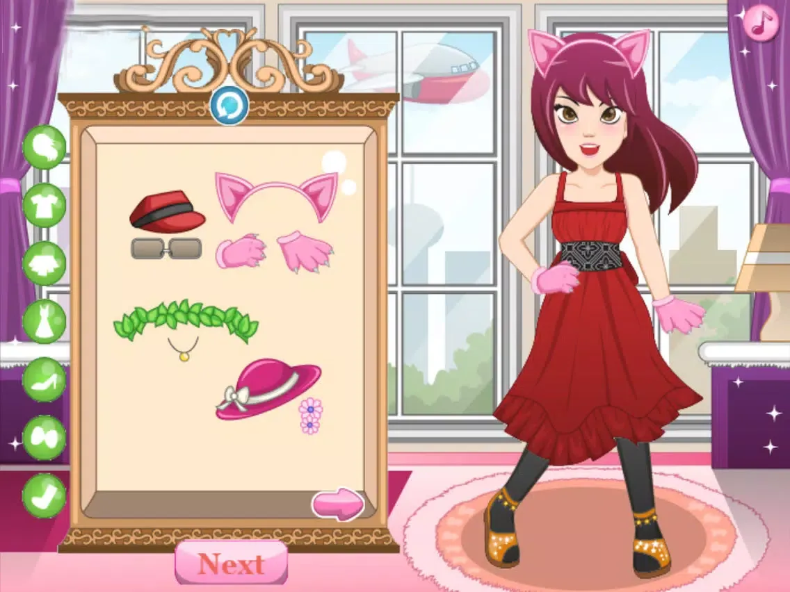 Girls Love World - Dressup Fun Girls Game iPad  Screenshots