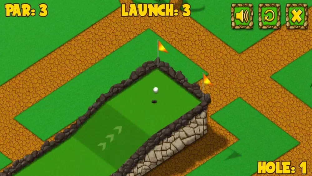 Golf World Adventure Sports Game 스크린샷