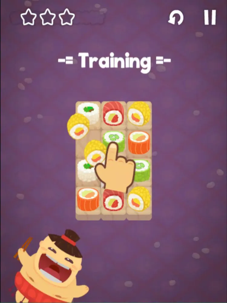 Capturas de pantalla de Hungry Sumo Match Puzzle iPad 