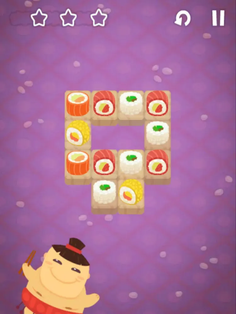 Capturas de pantalla de Hungry Sumo Match Puzzle iPad 