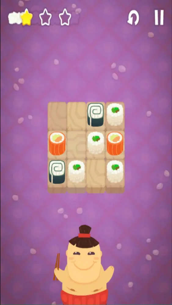 Capturas de pantalla de Hungry Sumo Match Puzzle