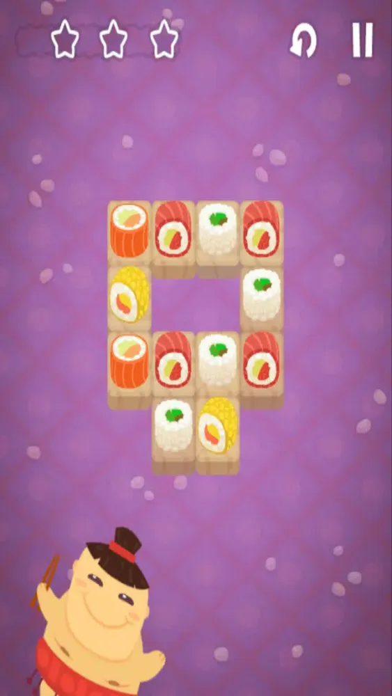 Capturas de pantalla de Hungry Sumo Match Puzzle