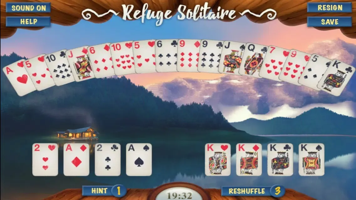 Lower To Higher Solitaire Puzzle Game Screenshots