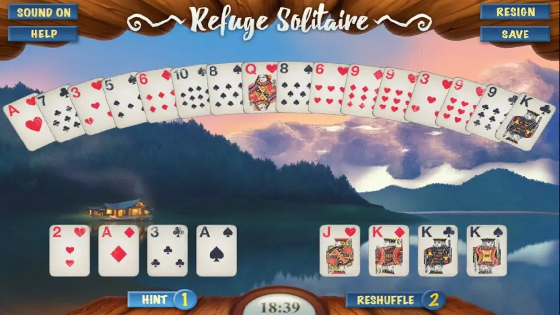 Lower To Higher Solitaire Puzzle Game Screenshots
