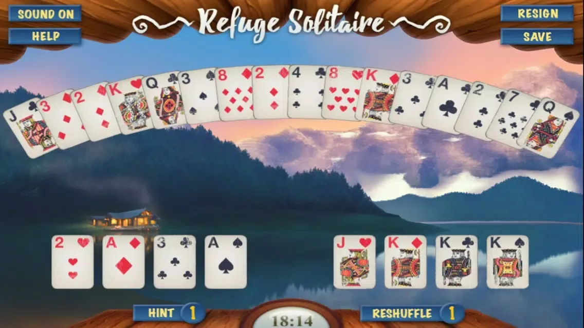 Lower To Higher Solitaire Puzzle Game Screenshots