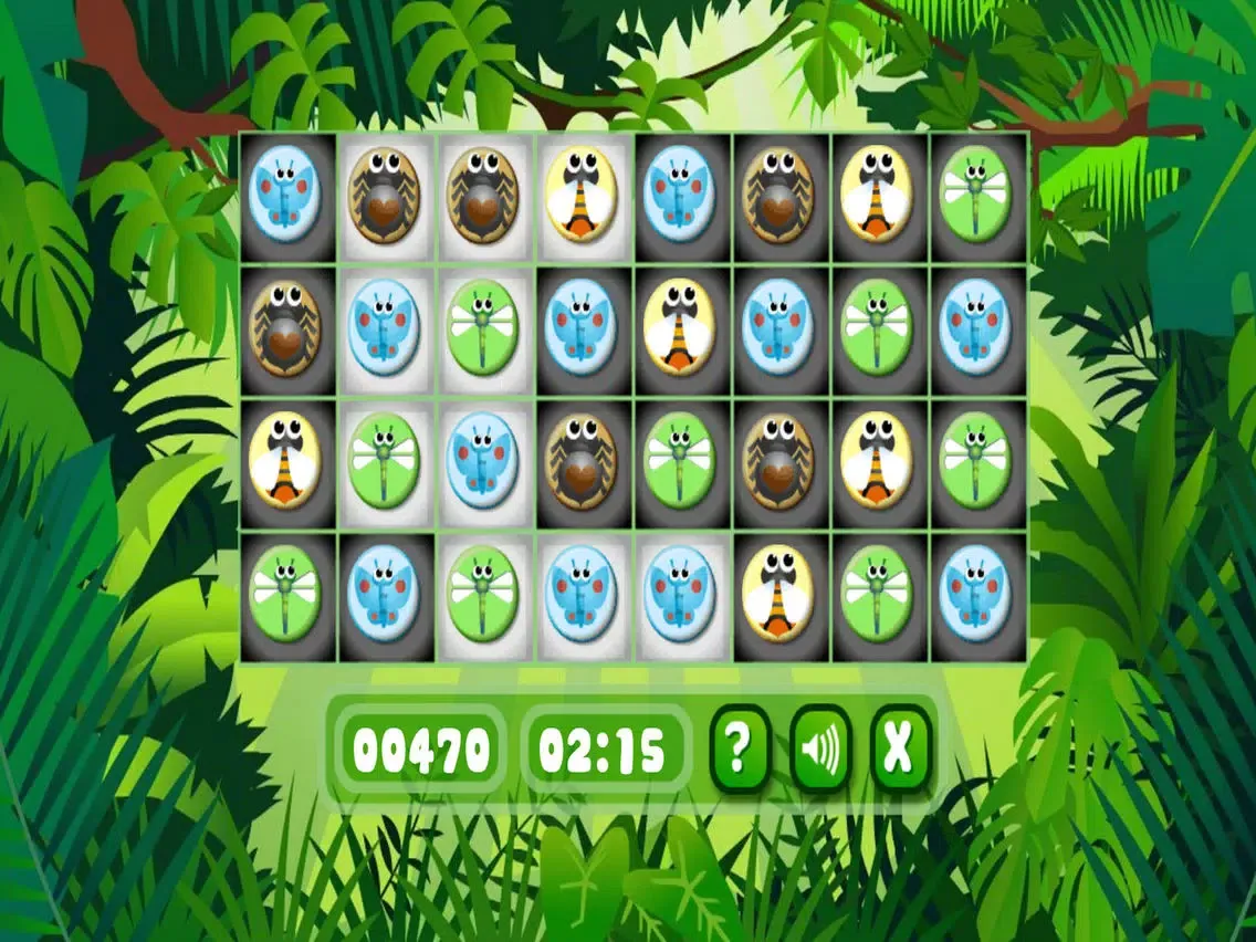 Capturas de pantalla de Match The Bug - Puzzle Adventure iPad 