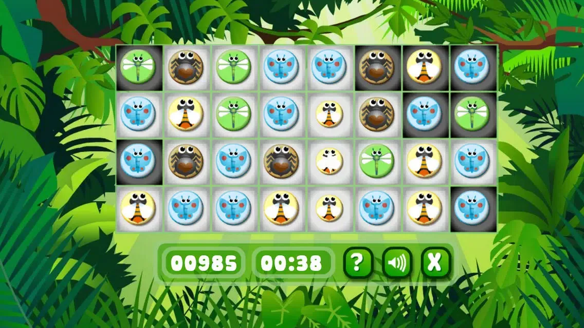 Capturas de pantalla de Match The Bug - Puzzle Adventure